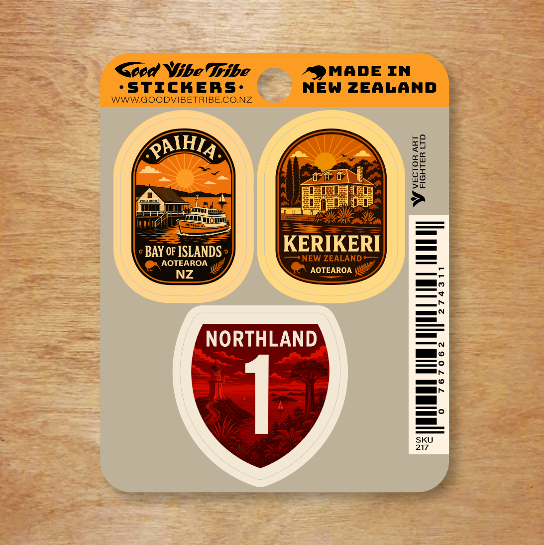 Northland Paihia Kerikeri Vintage Trio