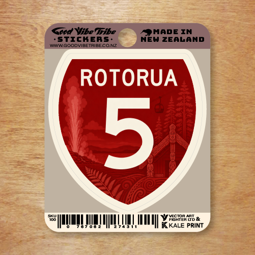 Rotorua Road Sign